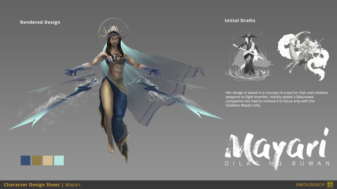 Mayari Character Design